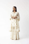 Chanderi Kurti With Sharara Aditi Somani India
