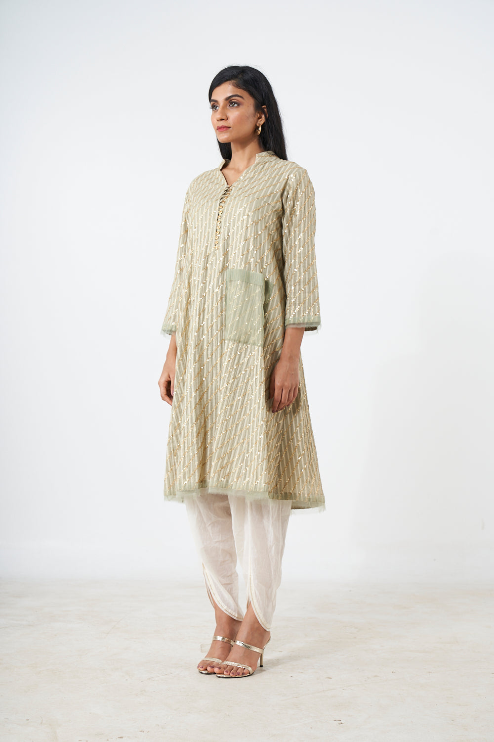 Sequence Tunic With Pocket Aditi Somani India