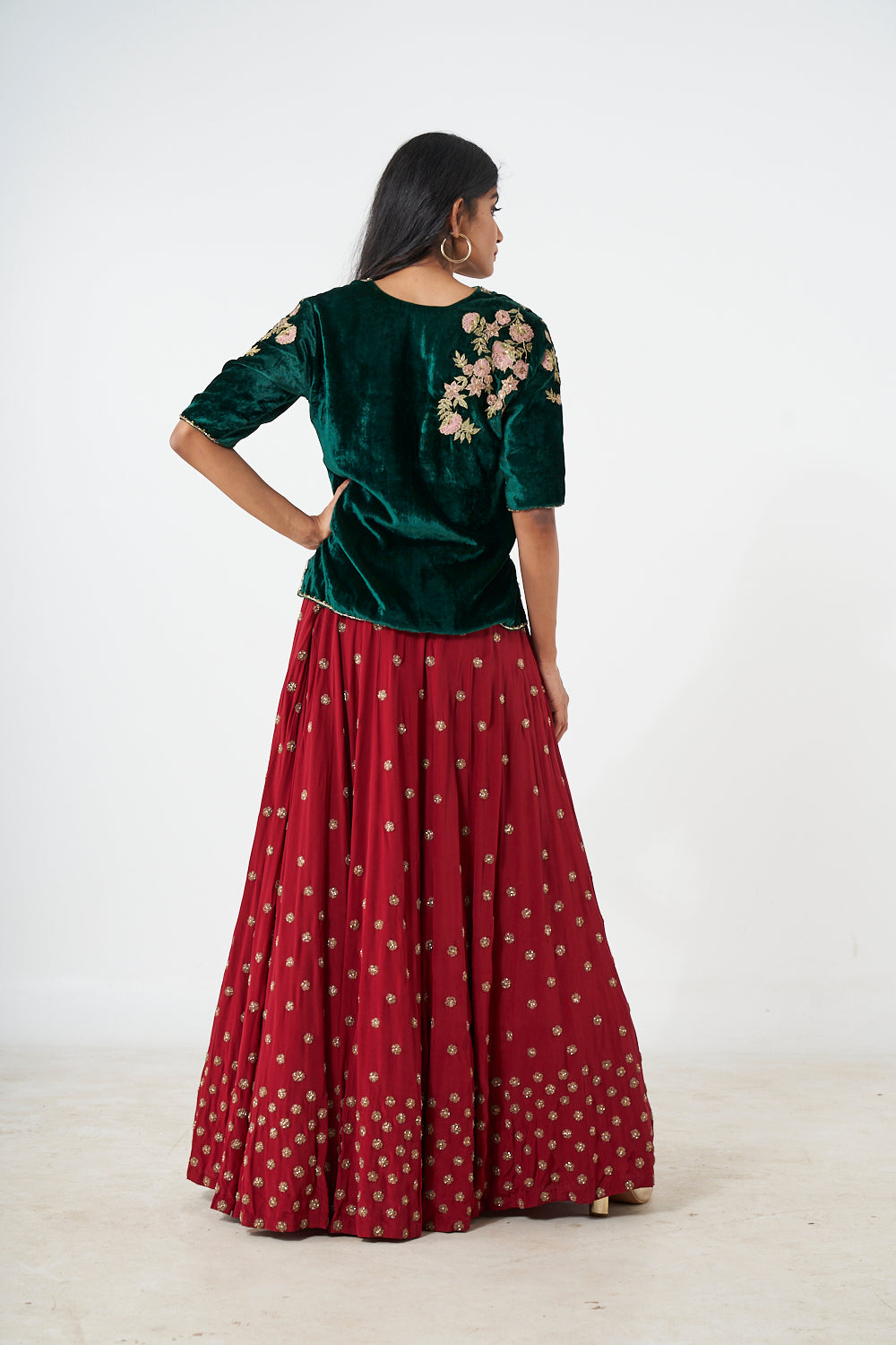 Ghaghara With Kurti & Dupatta Aditi Somani India