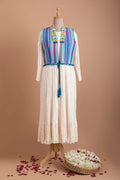 Off-White Crushed Tunic With Jacket