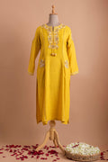 Yellow Linen Tunic Aditi Somani India