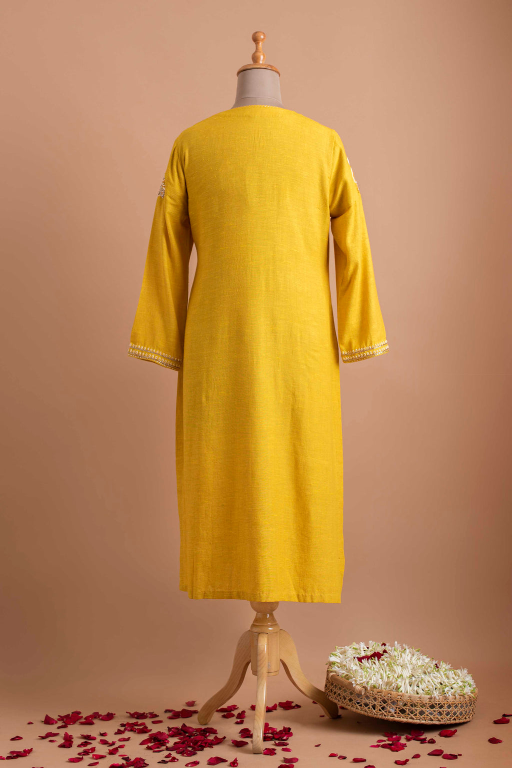 Yellow Linen Tunic Aditi Somani India