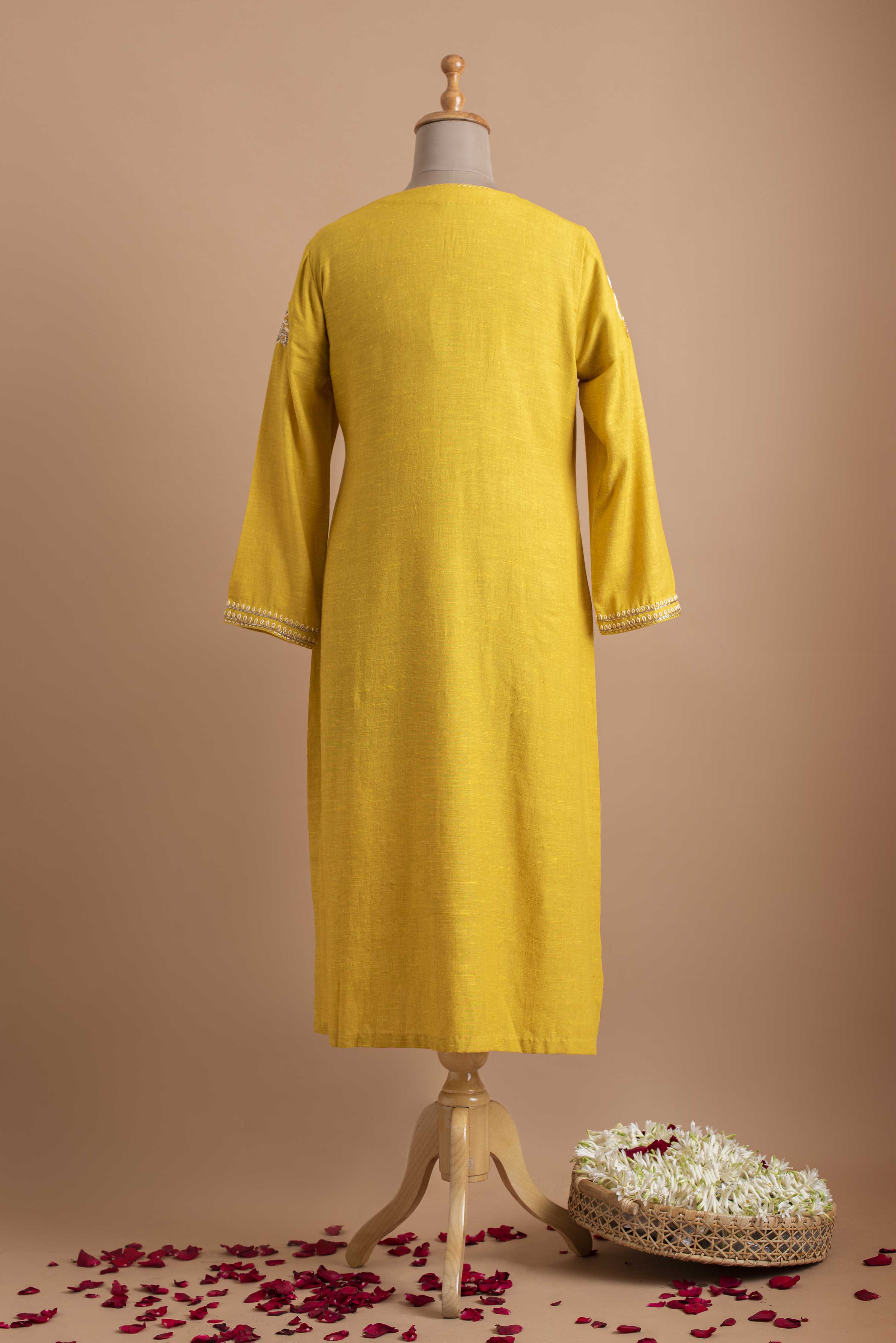 Yellow Linen Tunic Aditi Somani India