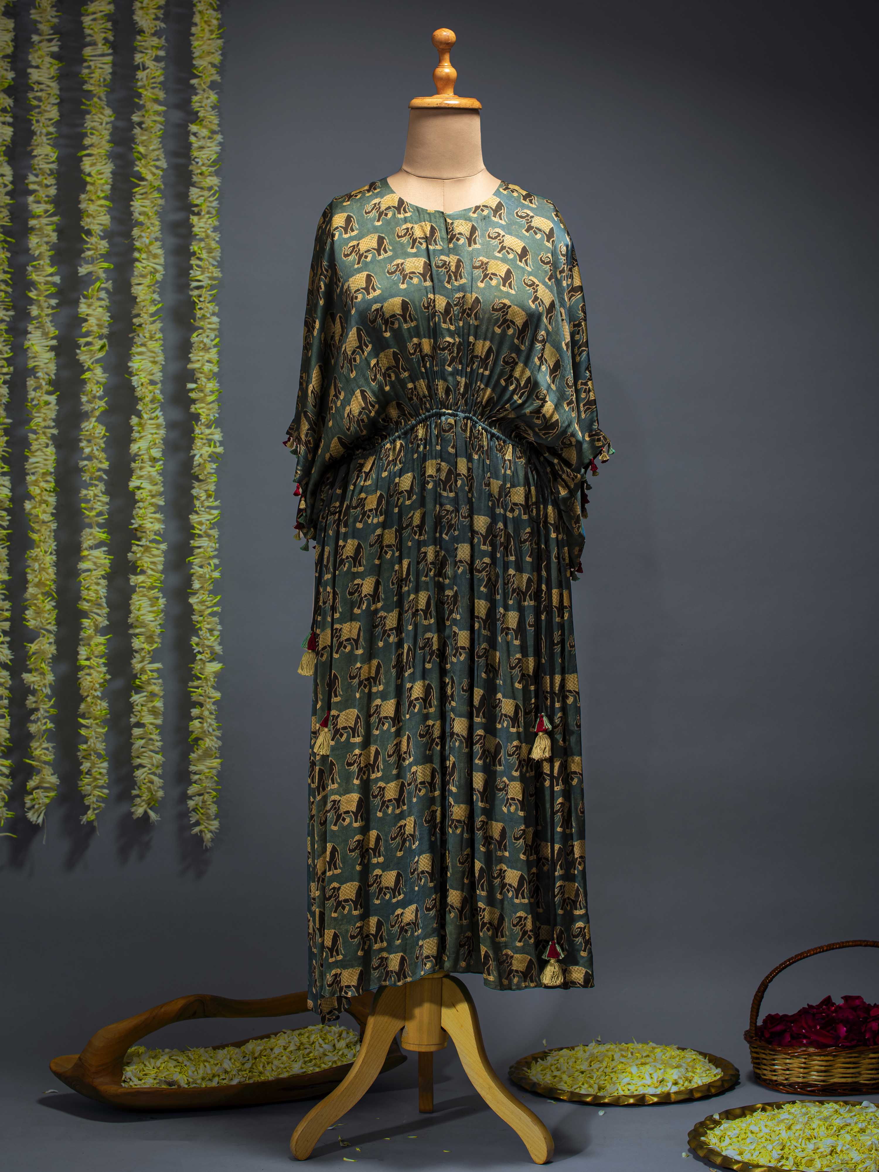 Elephant Printed Tunic Aditi Somani India