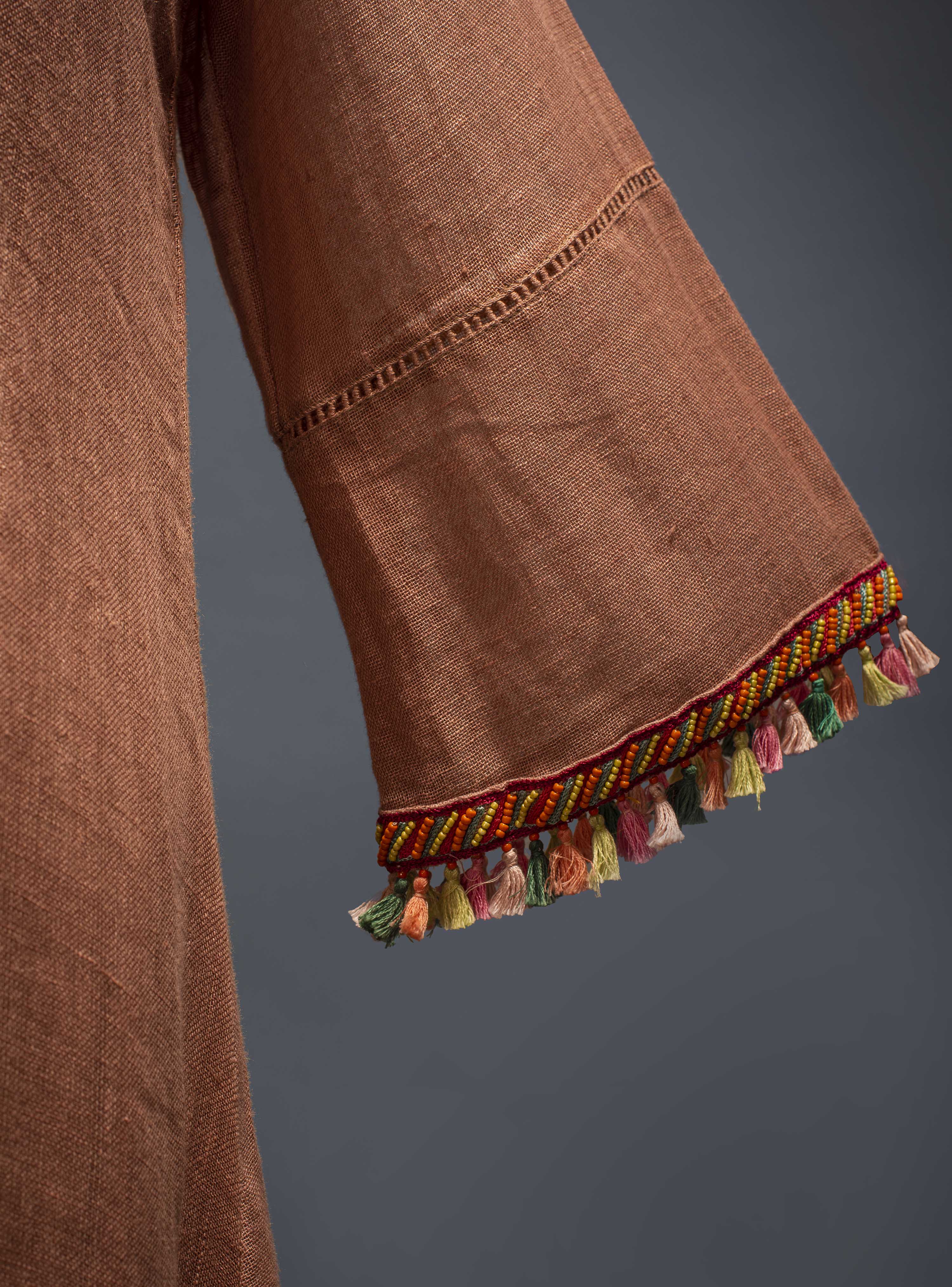 Onion Pink Double Layered Tunic Dress