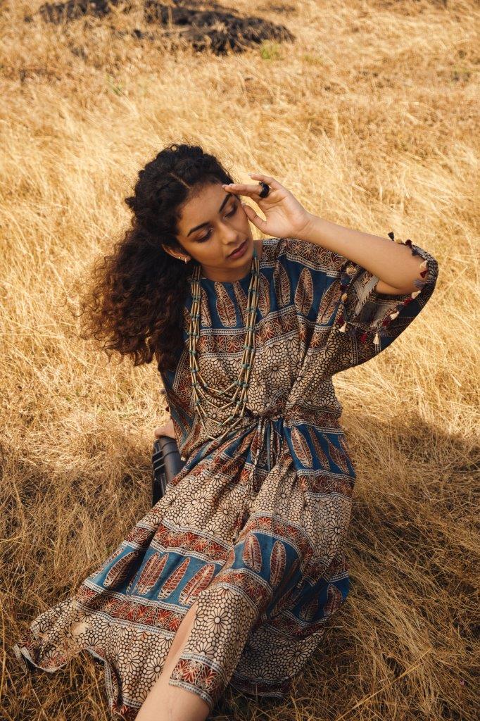 Gaji printed tunic Aditi Somani India