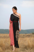 One shoulder contemporary dress Aditi Somani India