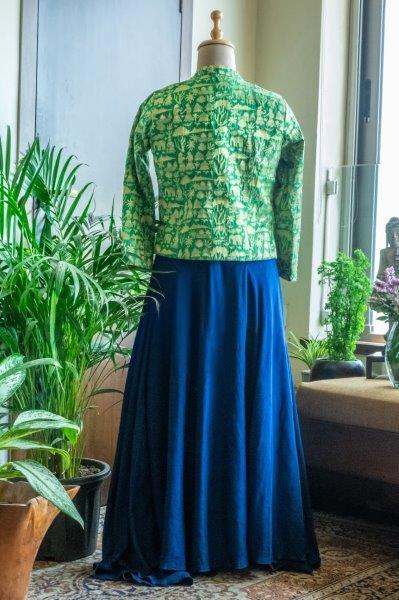 Jacket With Skirt Aditi Somani India