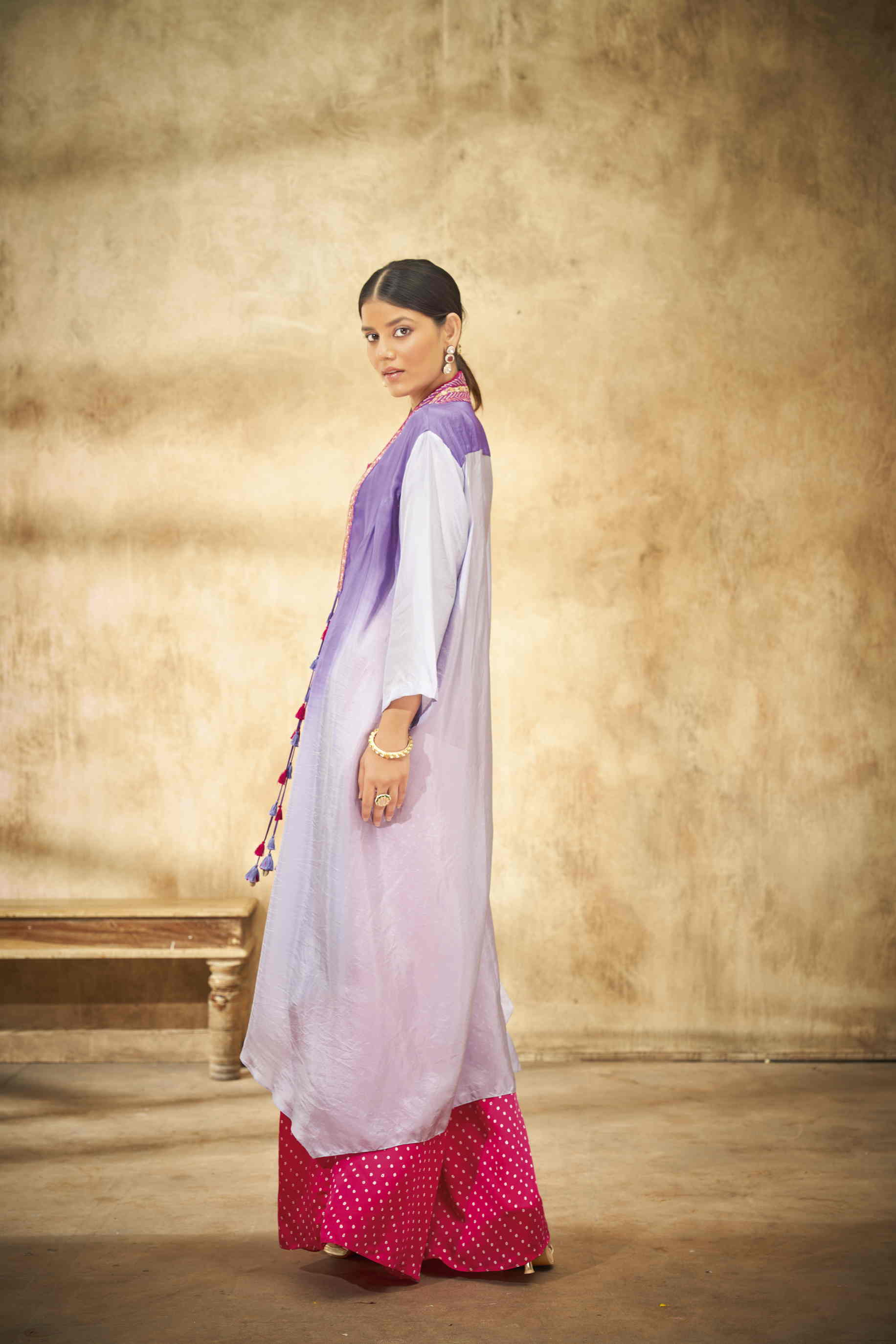 Purple Shaded Cape