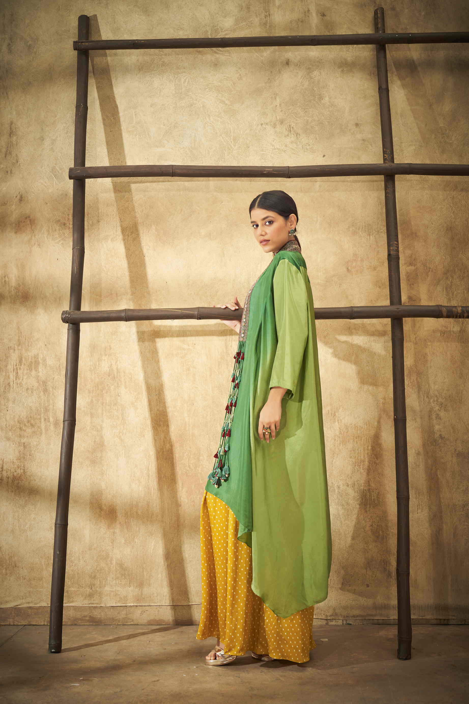 Green Shaded Cape