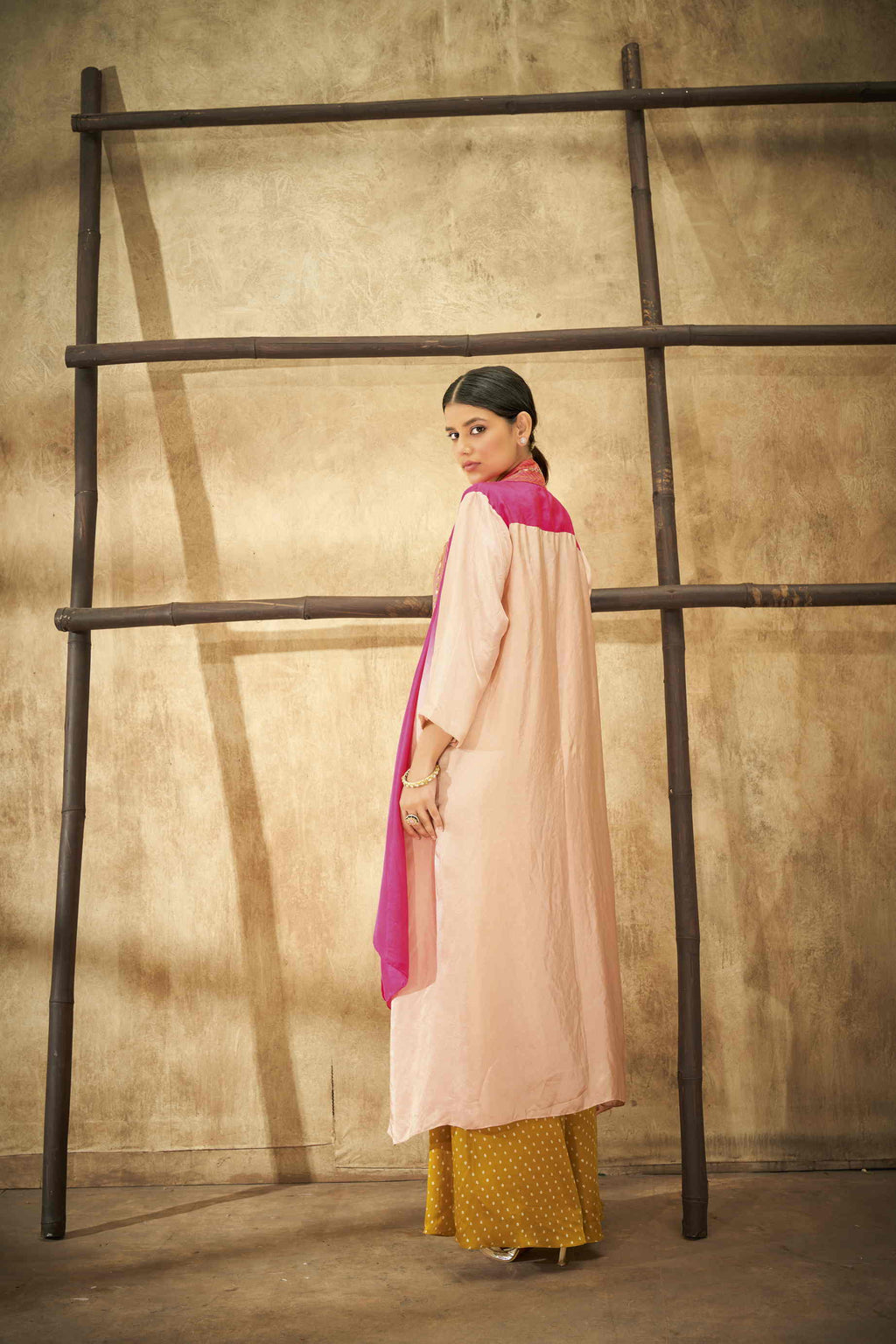 Pink Shaded Cape
